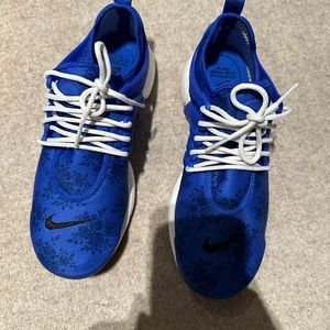 Women's Nike Air Presto Racer Blue/Black-Sail Floral Size 8 Brand
